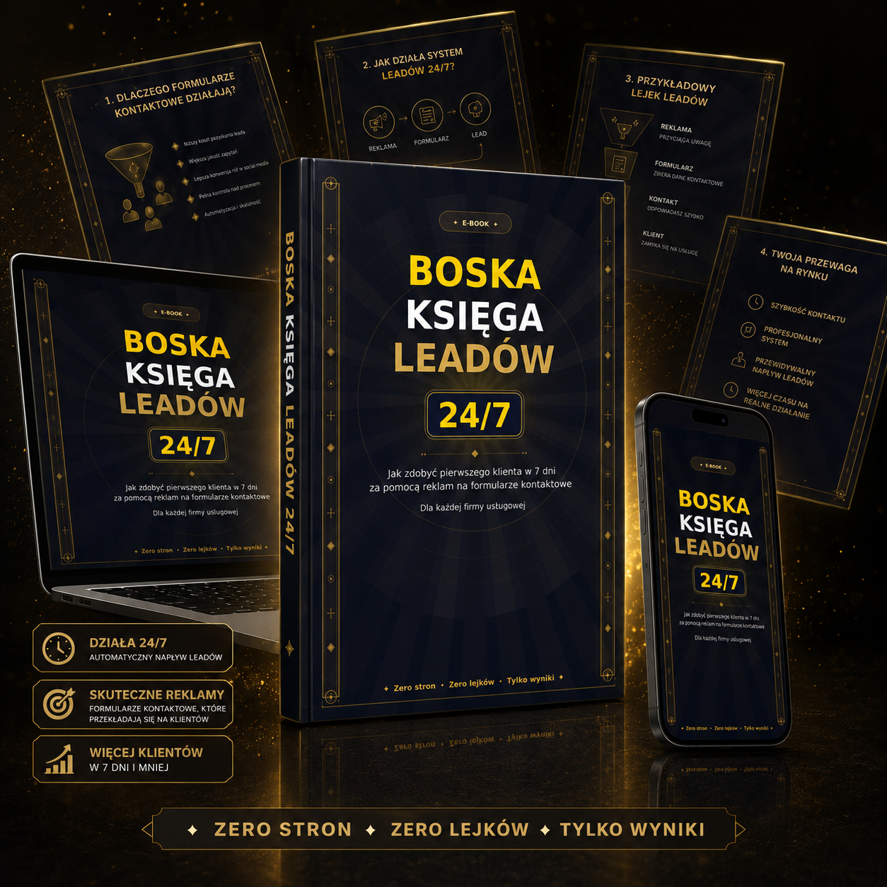 Boska Księga Leadów 24/7 — poradnik